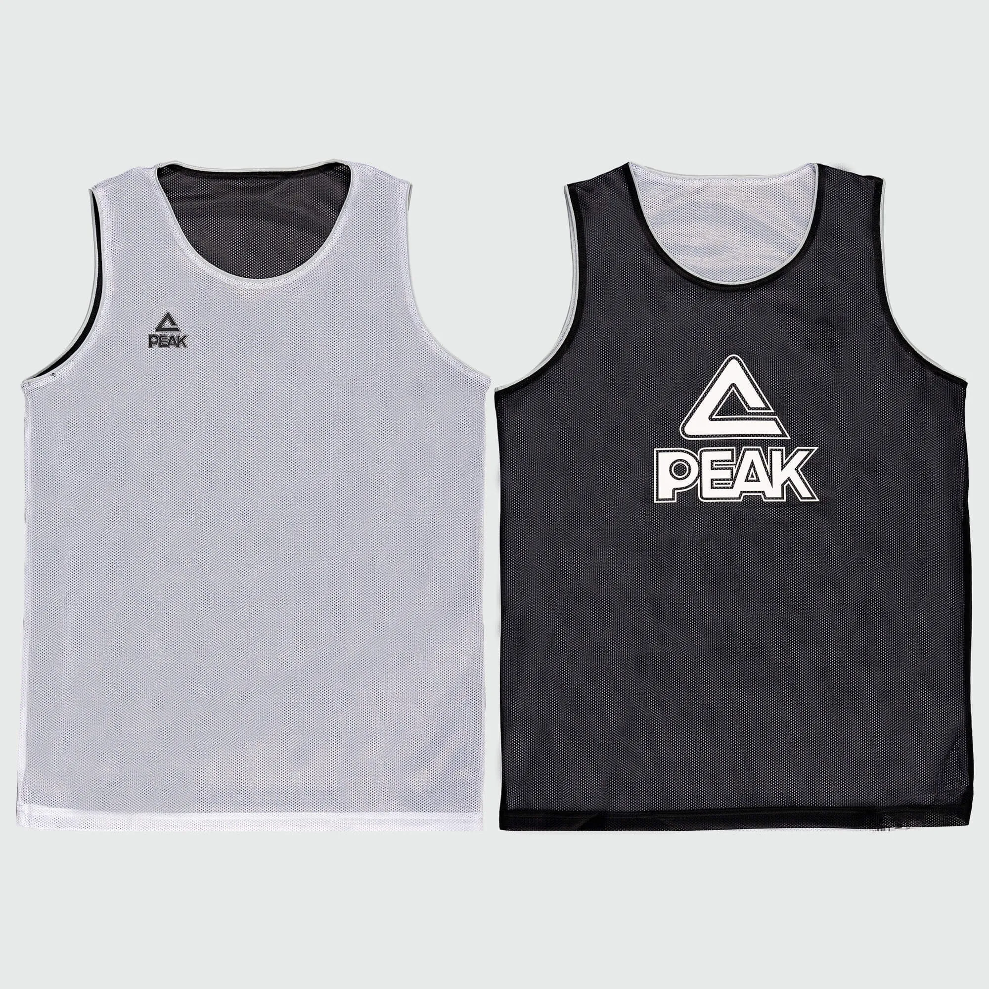 Obojstranný basketbalový dres Peak Basketball Reversible Tank Top čierny/biely