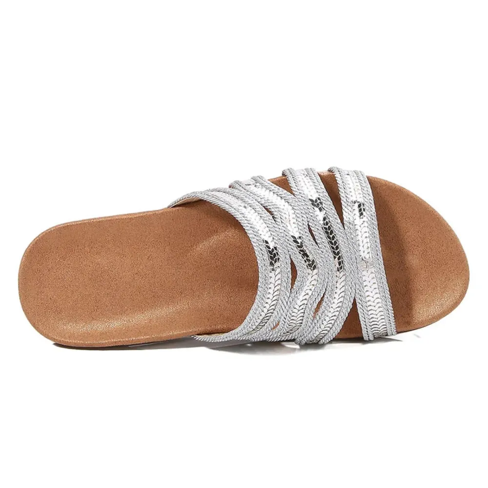 Open Toe Flats Sandals