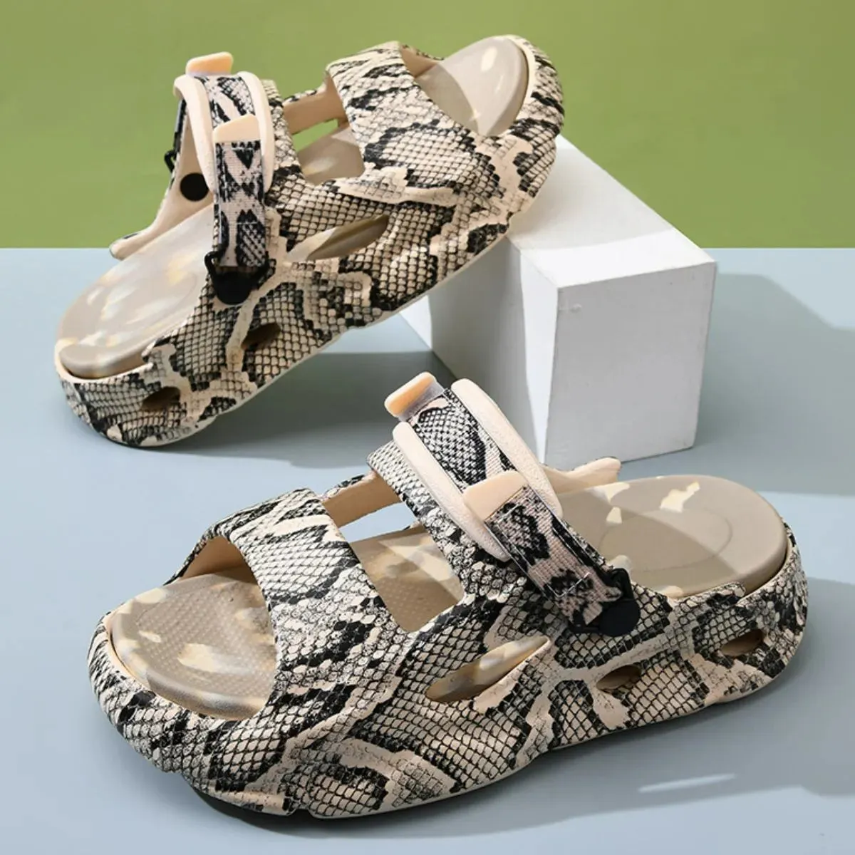 Open Toe Platform Sandals