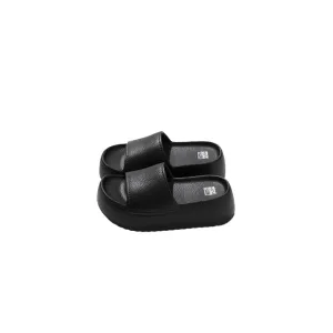 Open Toe Platform Slippers