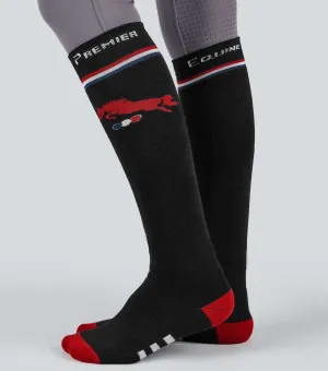 PE Sports Series Riding Socks (1 Pair) Black