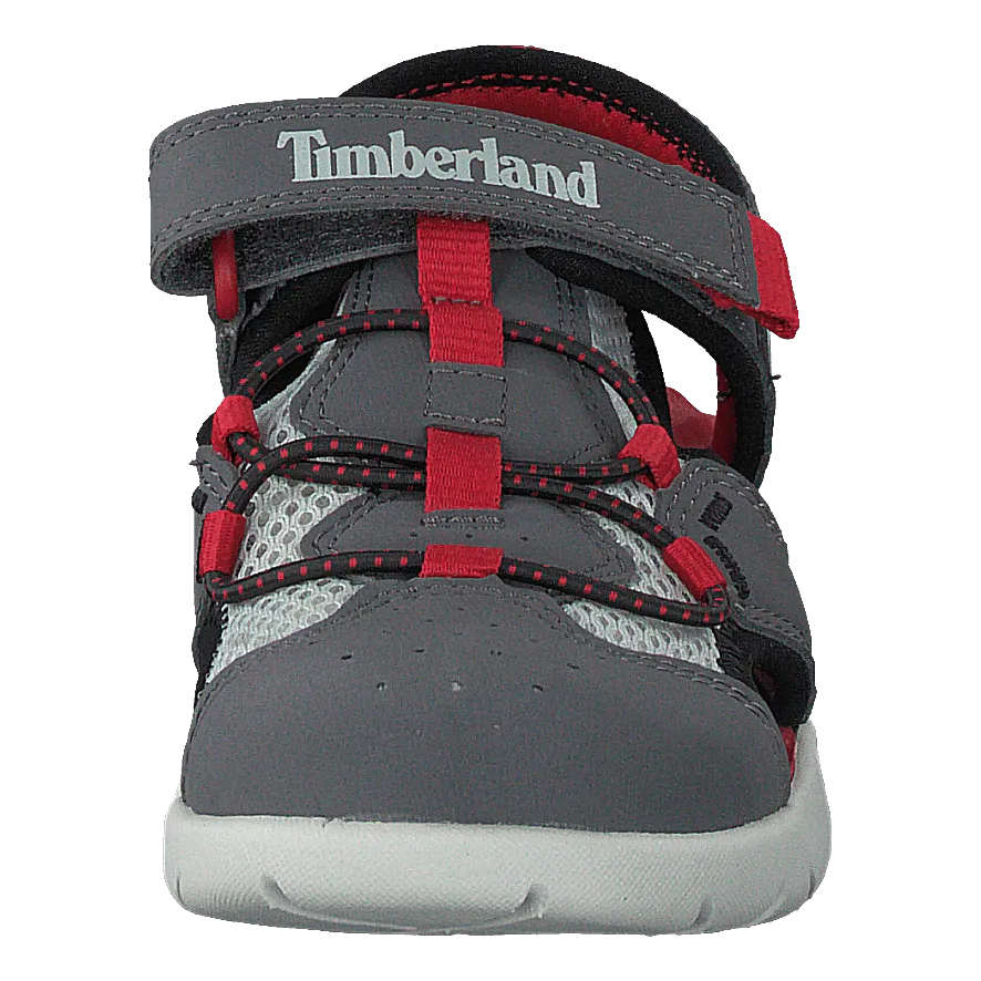 Perkins Row Fisherman Dark Grey/red
