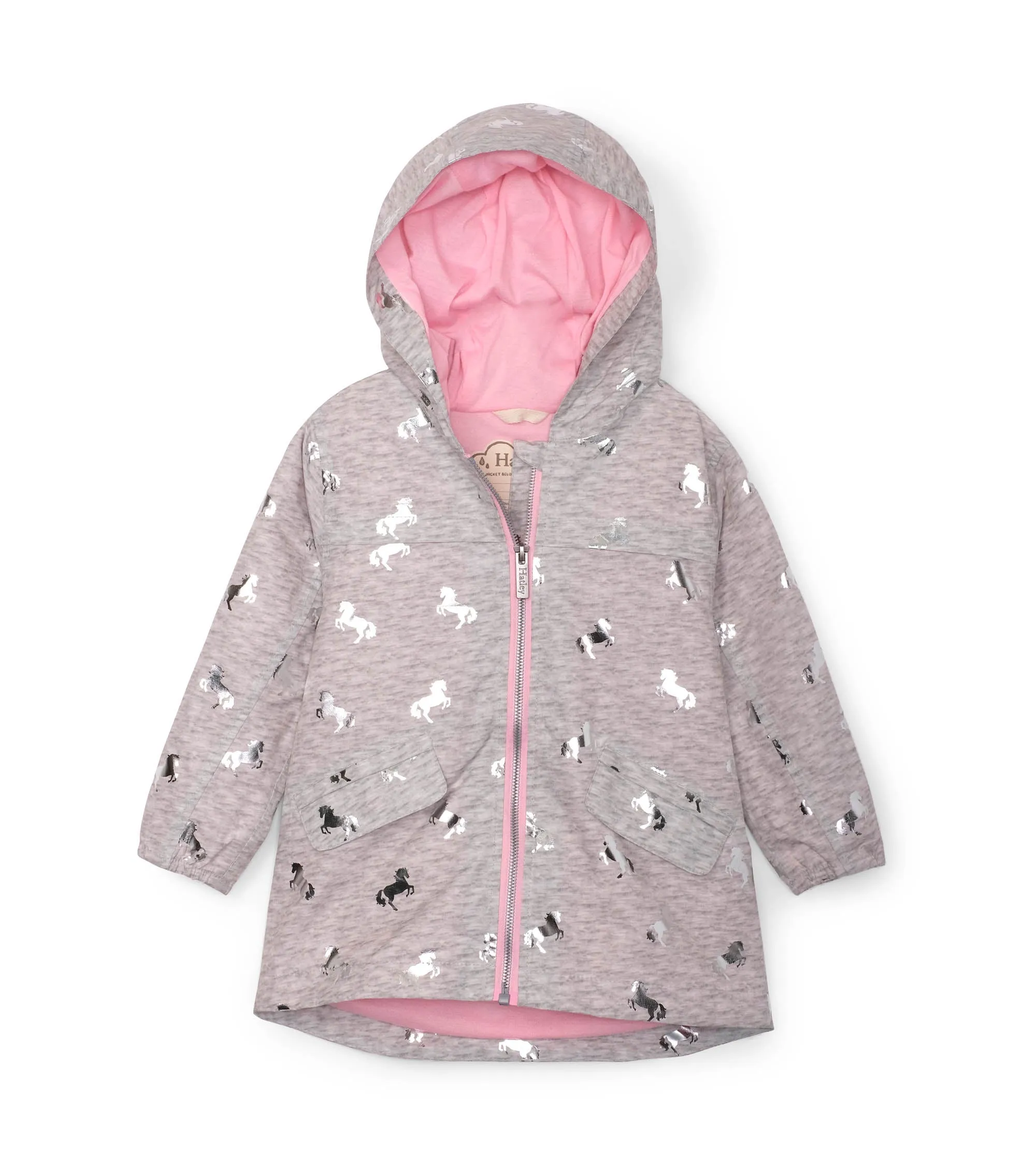 Playful Ponies Microfiber Rain Coat