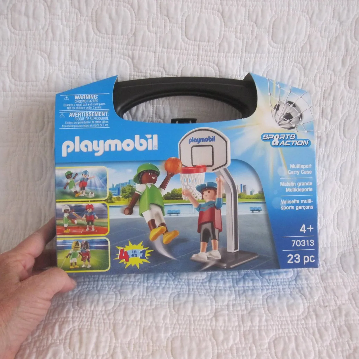 Playmobil "Multi-Sport" Carry Case Play Set, Ages 4 