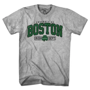 Property of Boston Irish Dept. T-Shirt