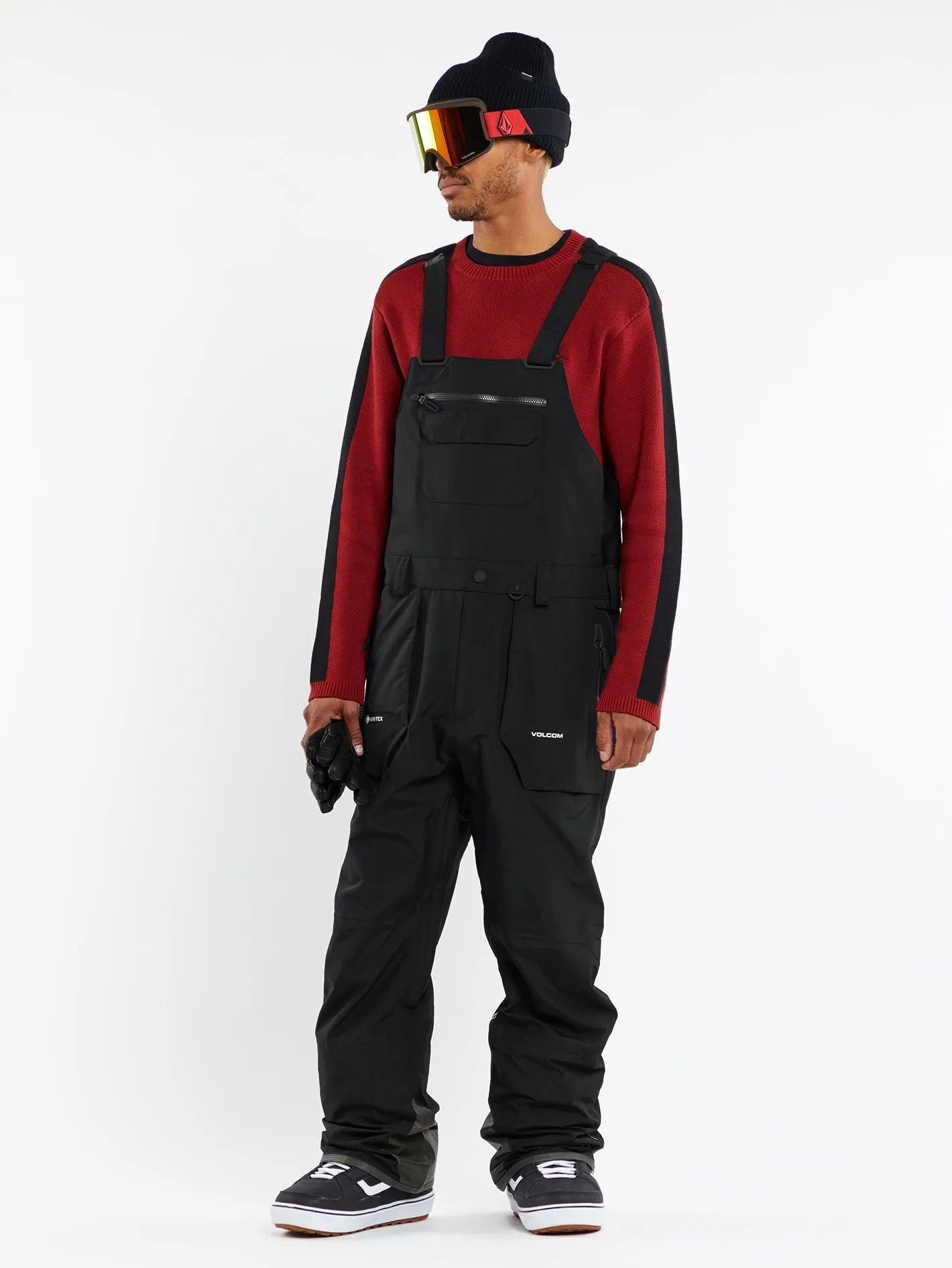 Rain Gore-Tex Latzhose Overall - BLACK