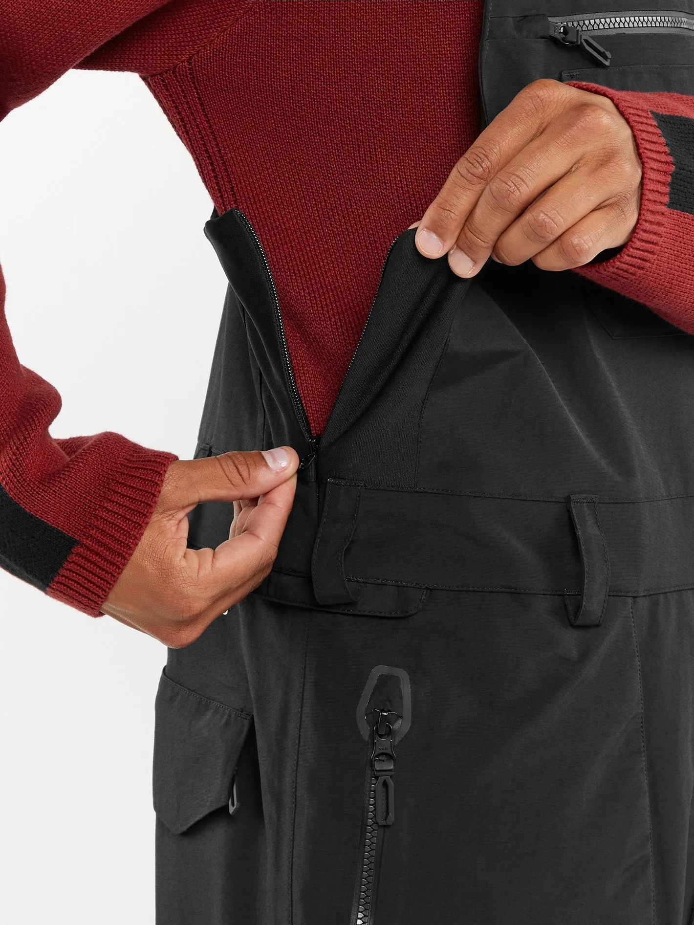 Rain Gore-Tex Latzhose Overall - BLACK