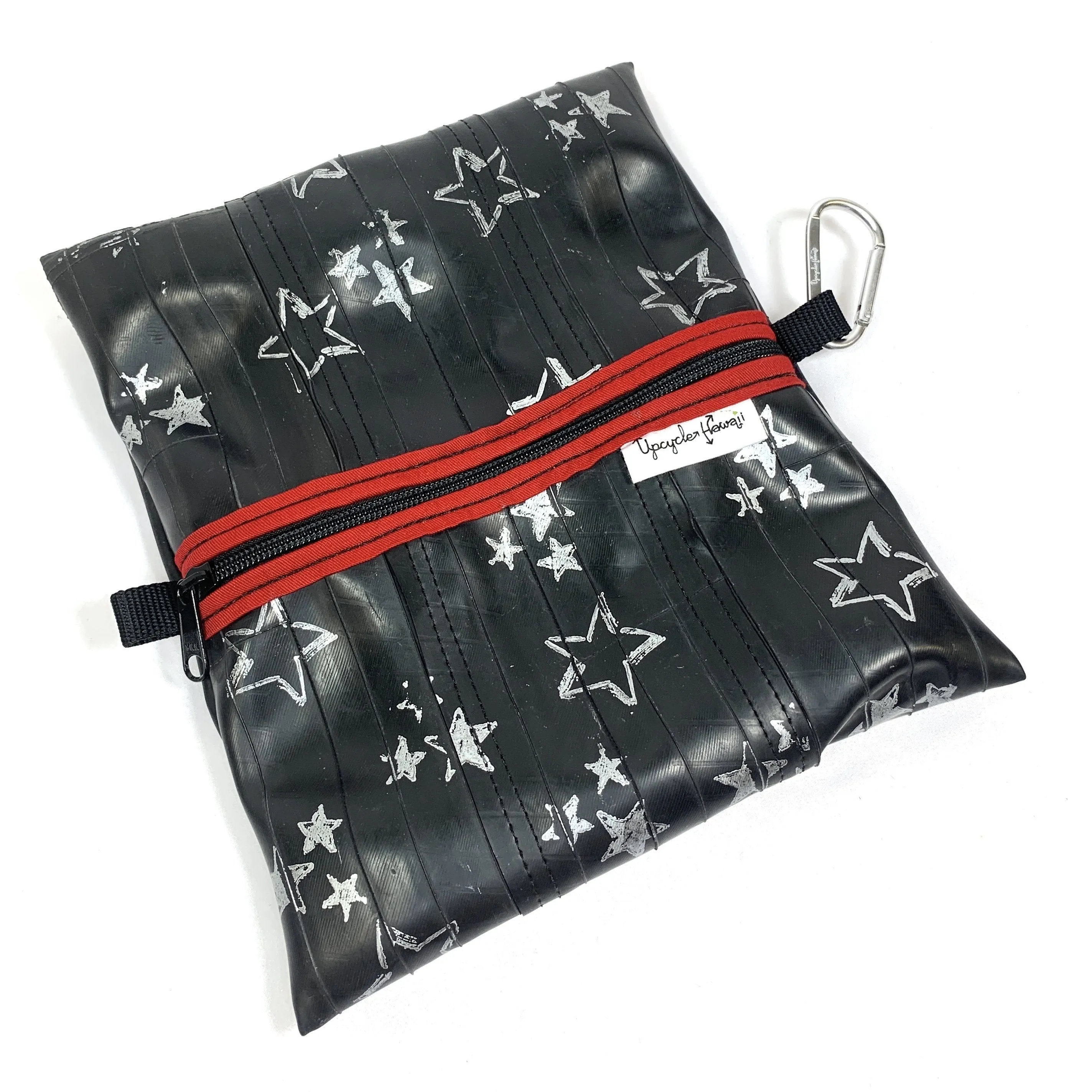 Reclaimed Rubber Pillow Pouch, Large