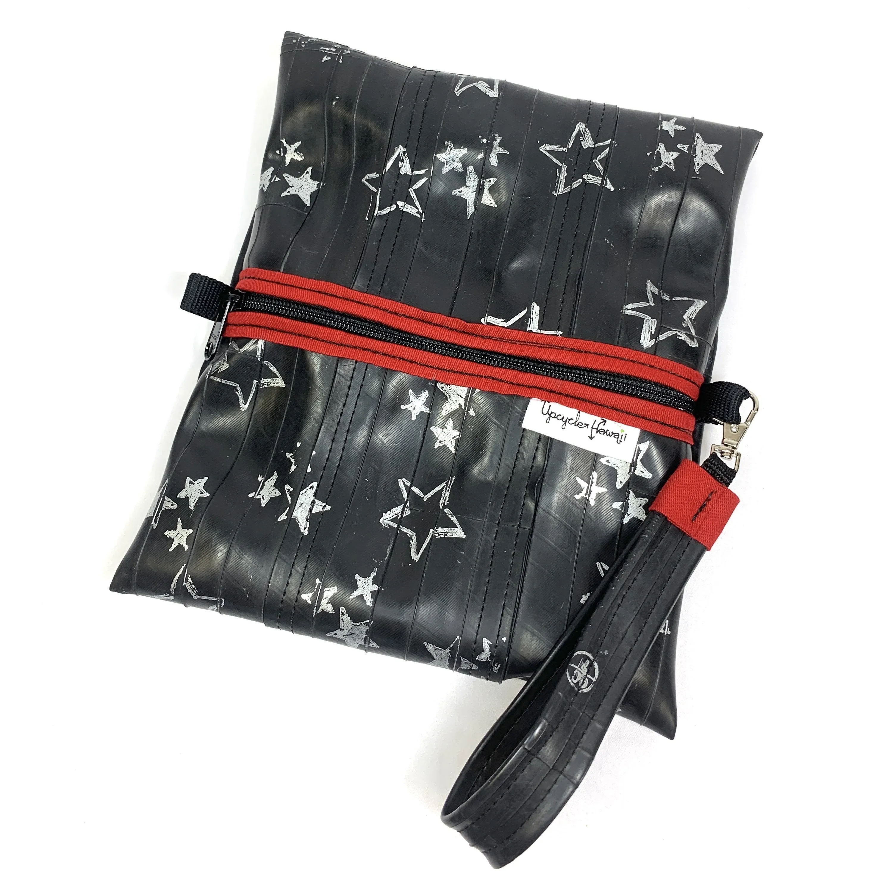 Reclaimed Rubber Pillow Pouch, Large
