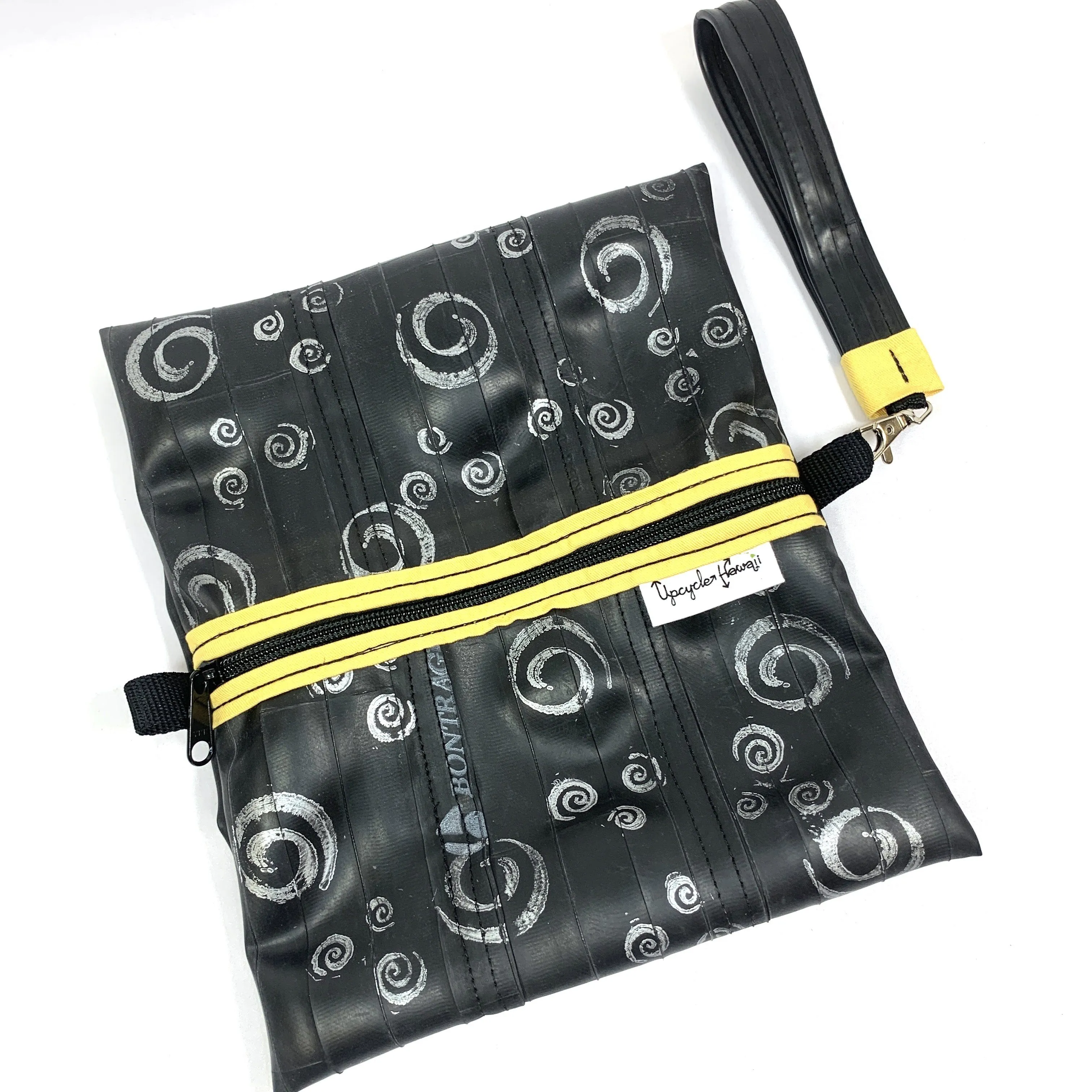 Reclaimed Rubber Pillow Pouch, Large