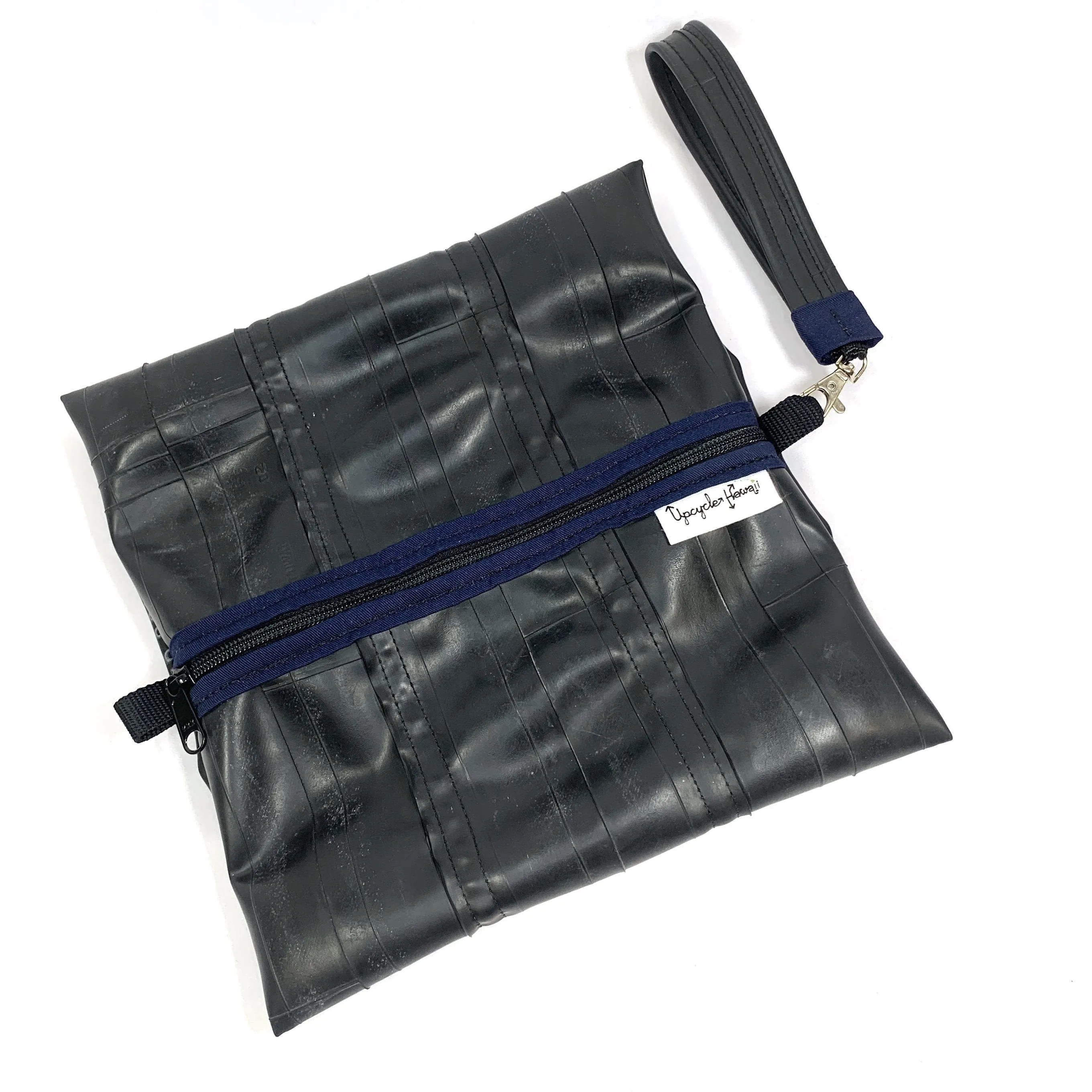 Reclaimed Rubber Pillow Pouch, Large