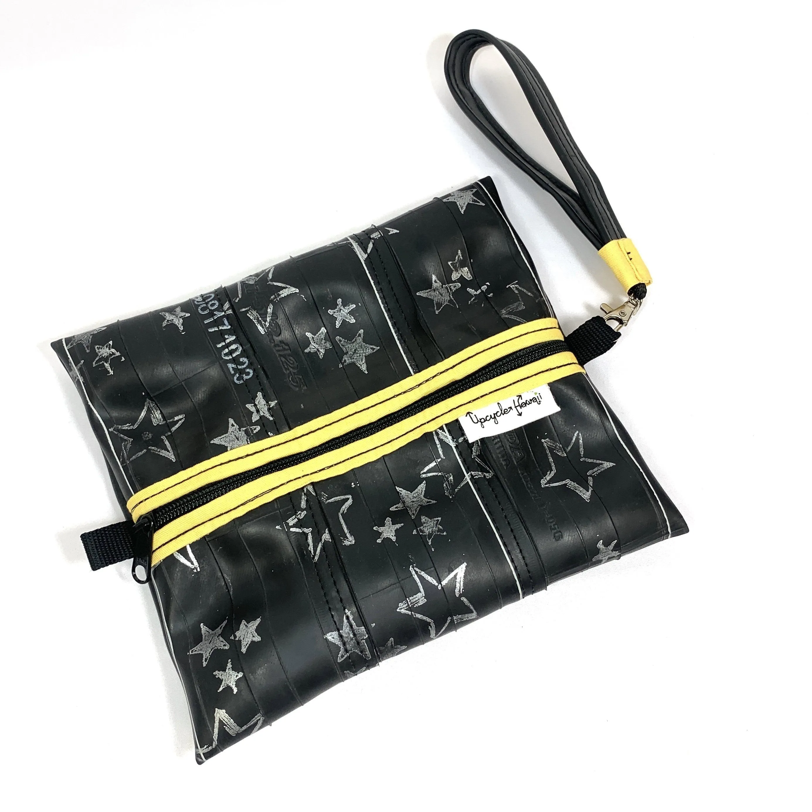 Reclaimed Rubber Pillow Pouch, Medium