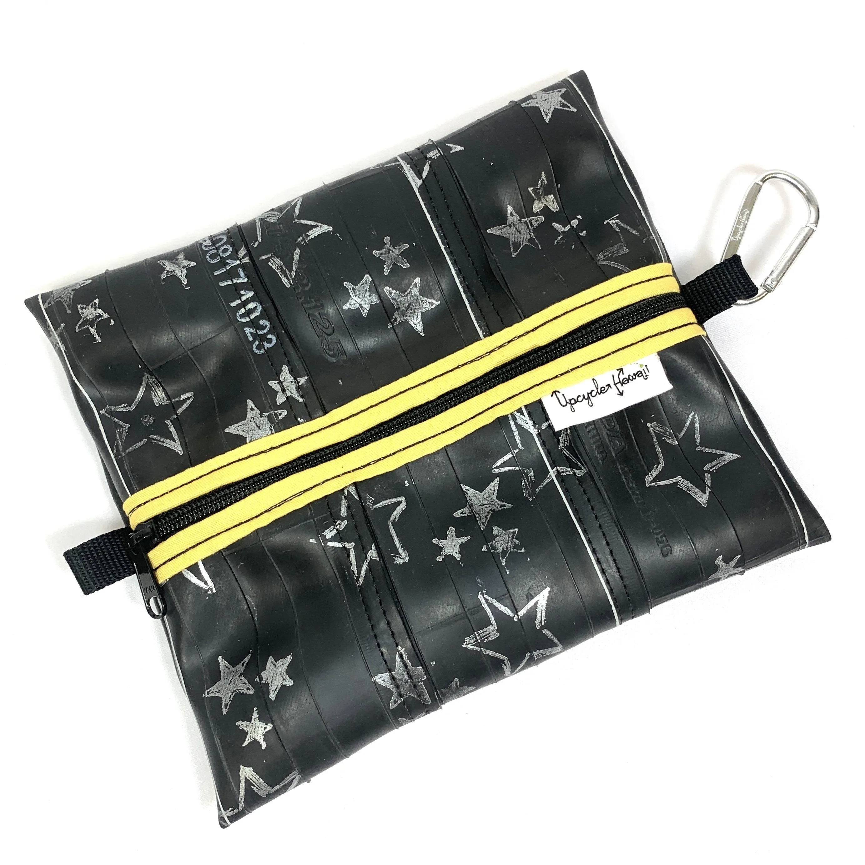 Reclaimed Rubber Pillow Pouch, Medium