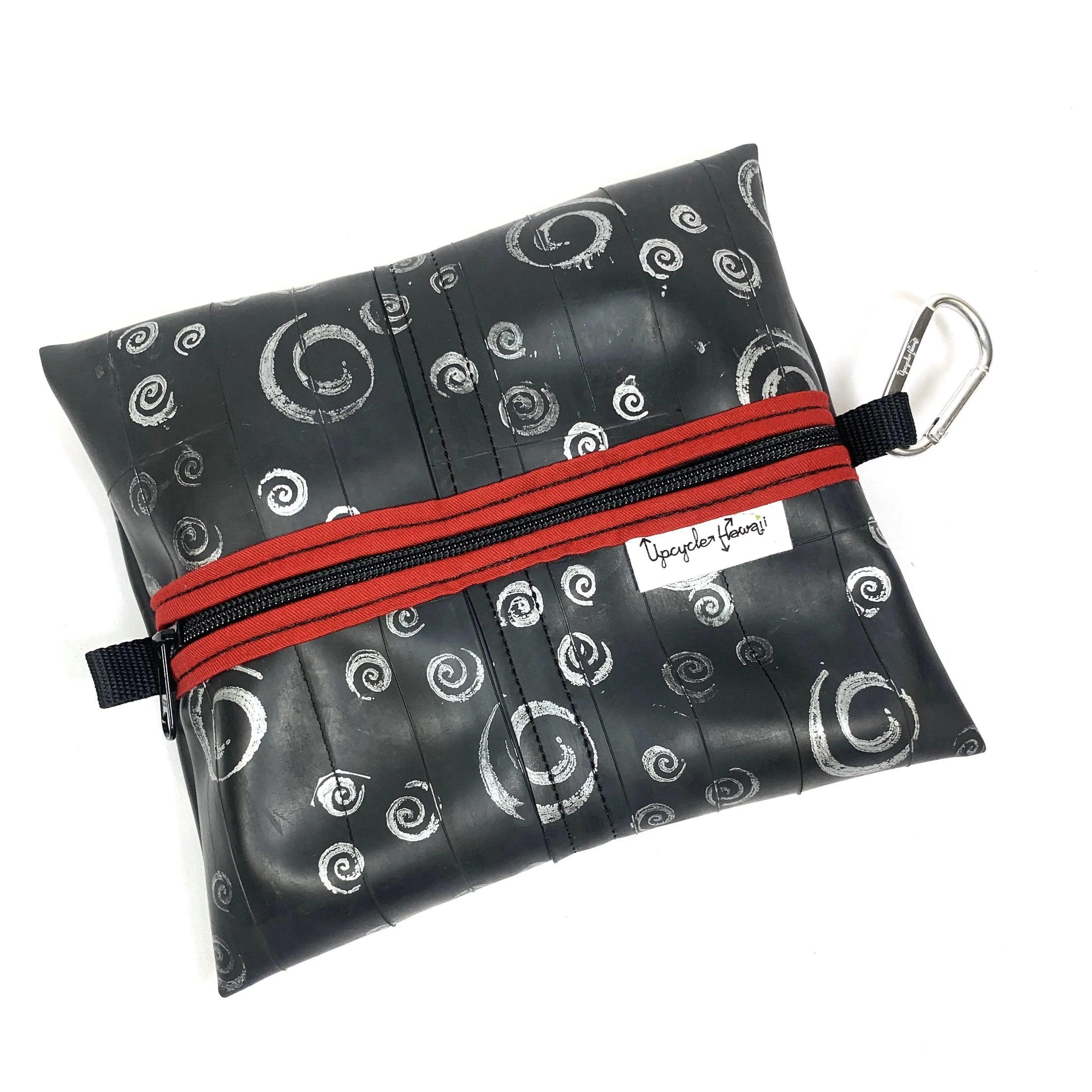 Reclaimed Rubber Pillow Pouch, Medium