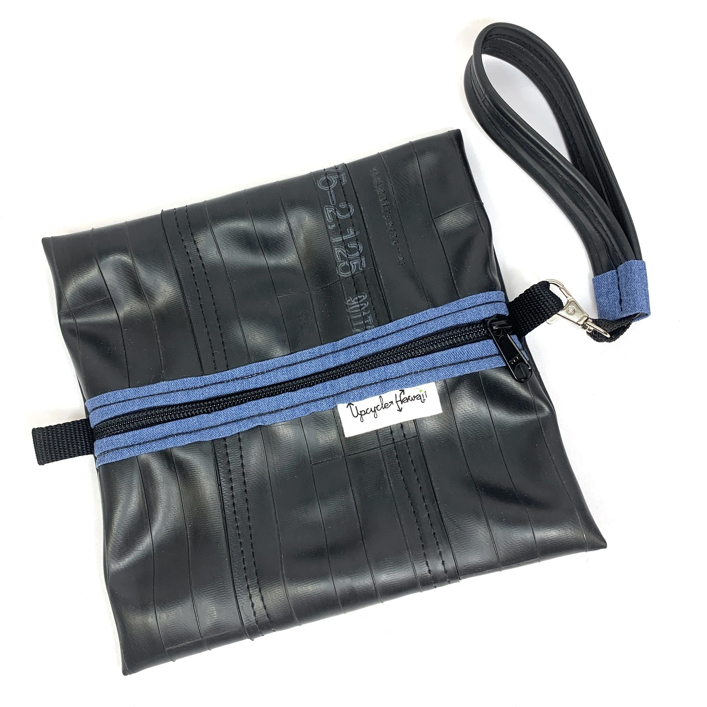 Reclaimed Rubber Pillow Pouch, Medium