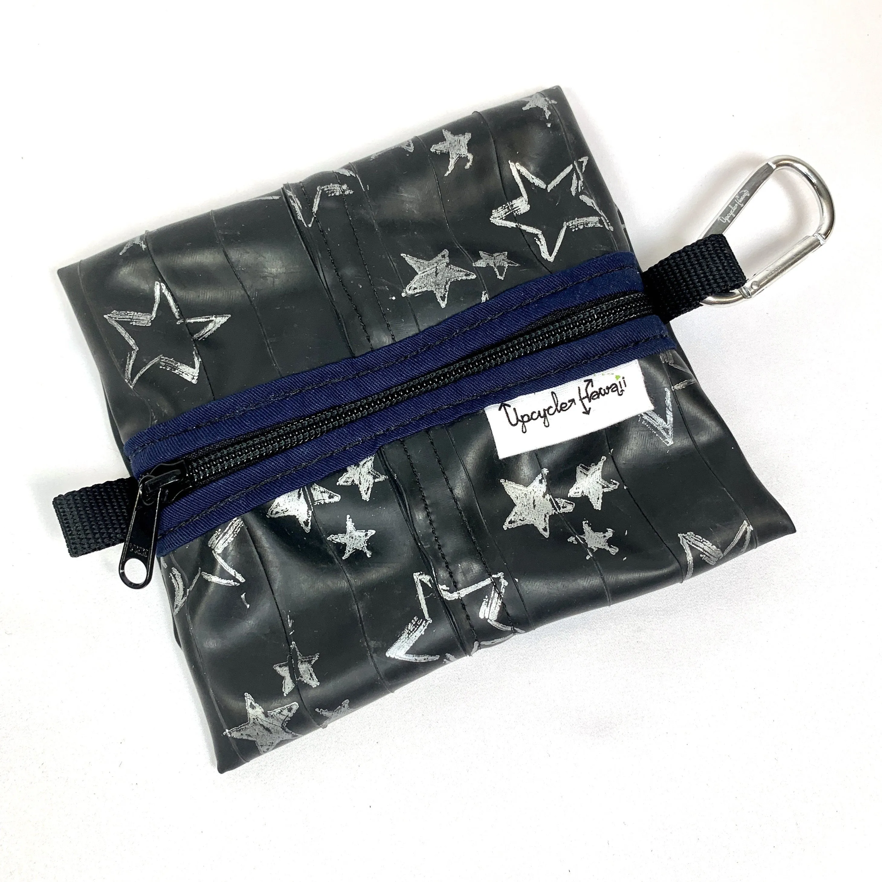 Reclaimed Rubber Pillow Pouch, Small