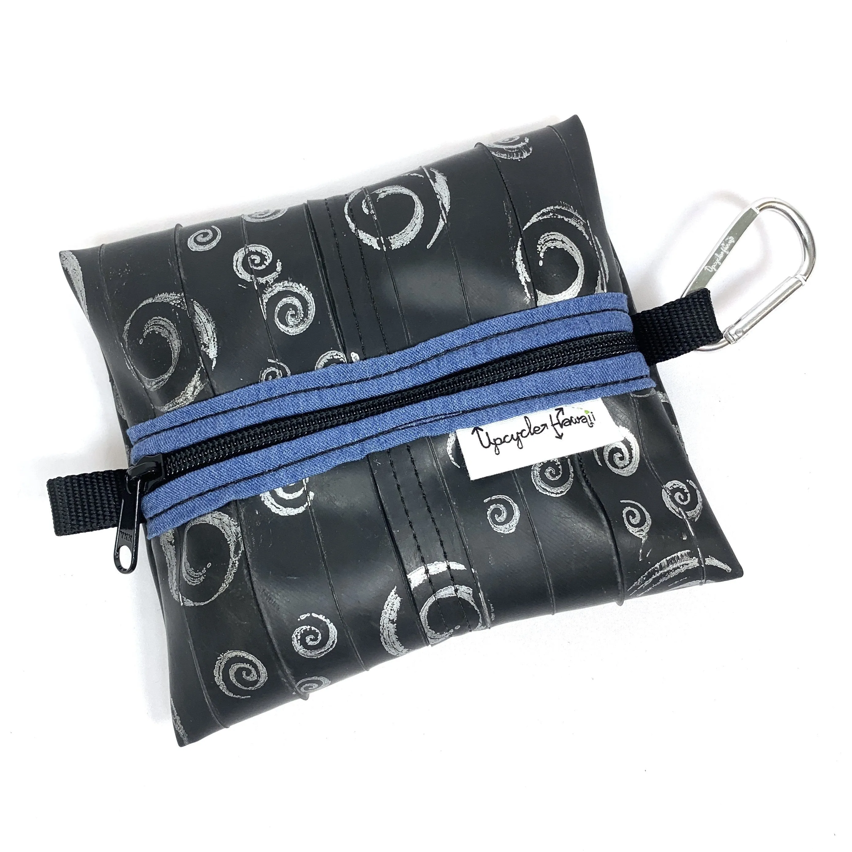 Reclaimed Rubber Pillow Pouch, Small