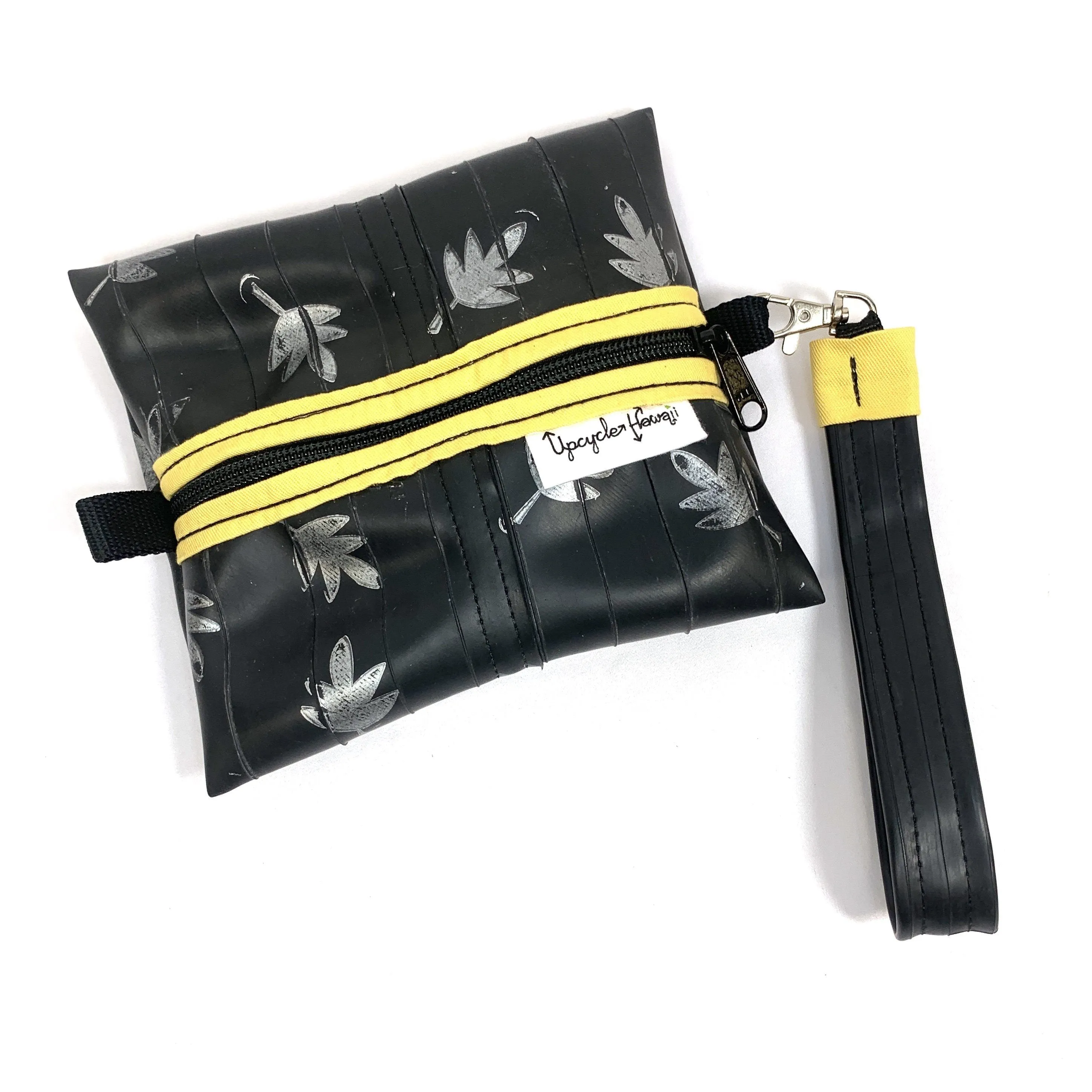 Reclaimed Rubber Pillow Pouch, Small