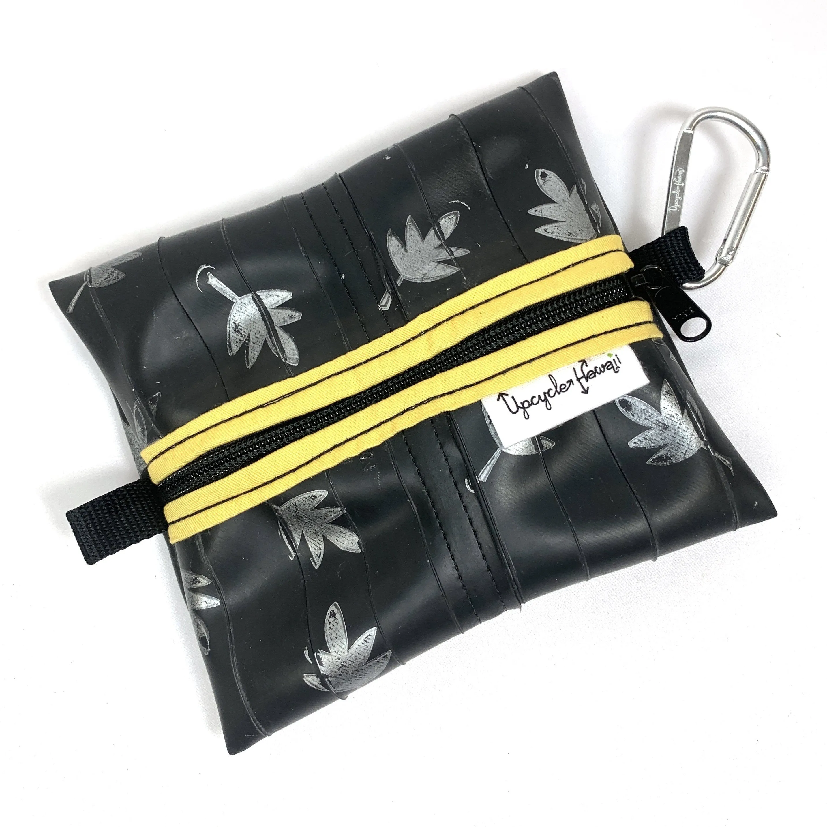 Reclaimed Rubber Pillow Pouch, Small