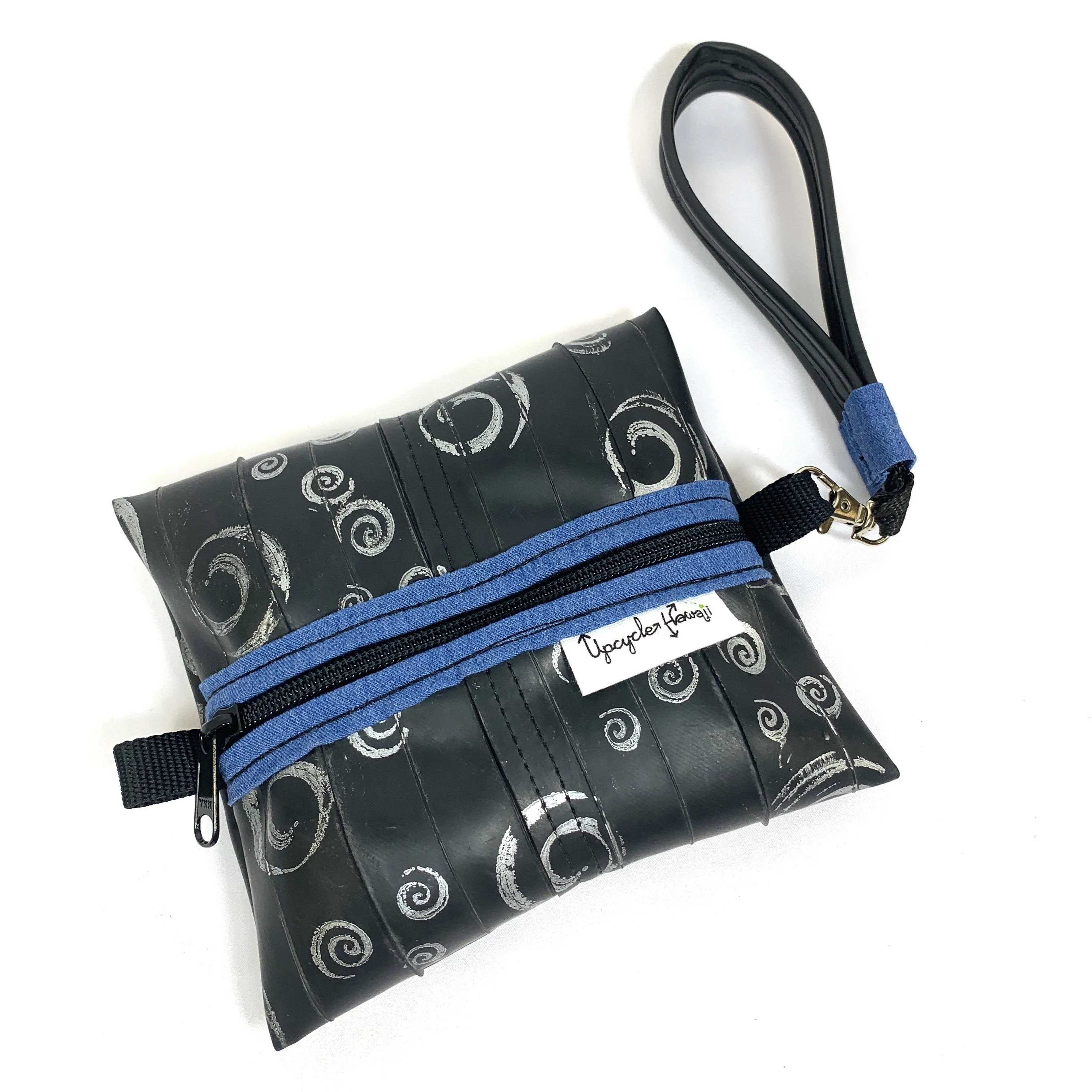 Reclaimed Rubber Pillow Pouch, Small