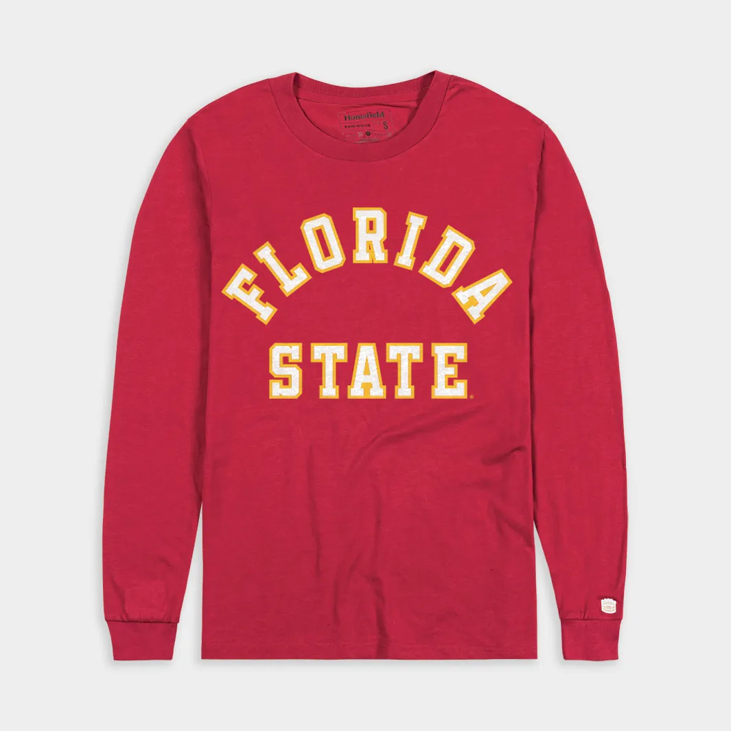 Retro Arched Florida State Long Sleeve