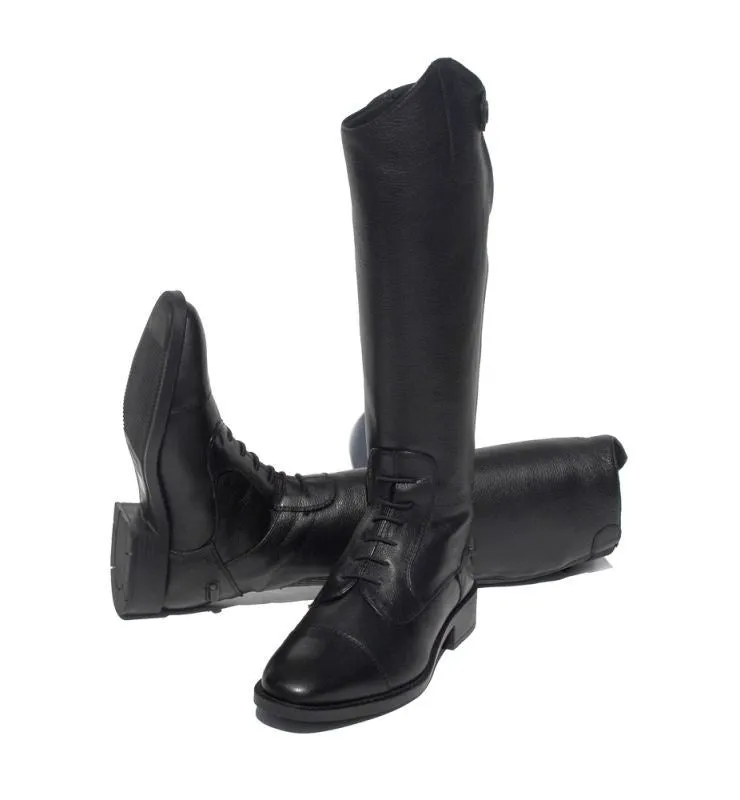 Rhinegold Childs Luxus Long Leather Riding Boot