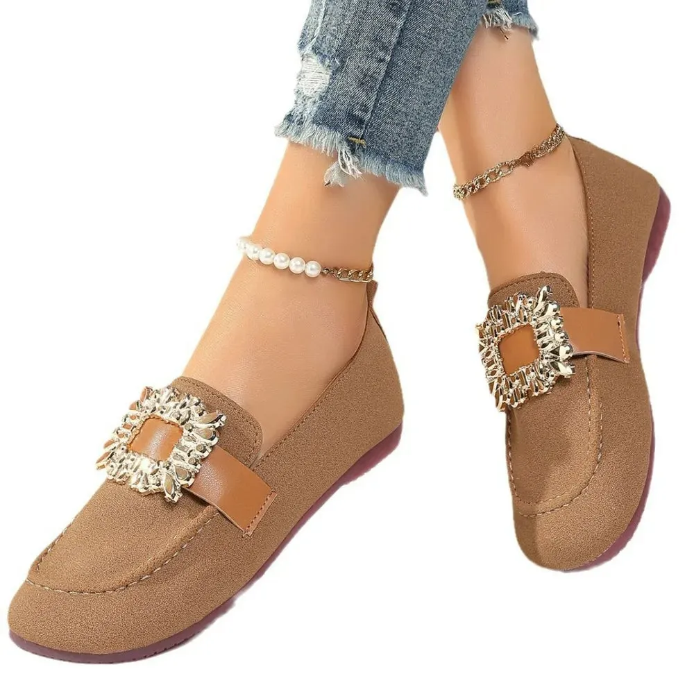 Round Toe Flats Loafers