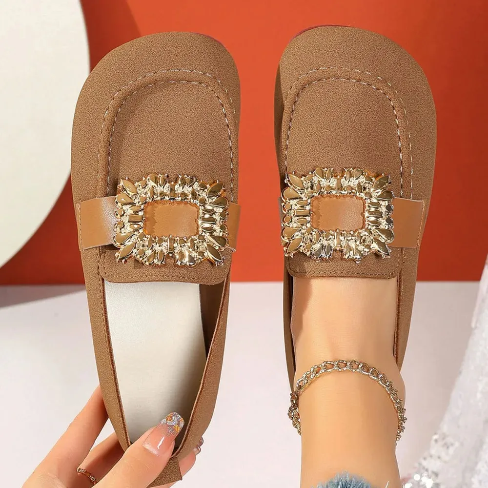 Round Toe Flats Loafers