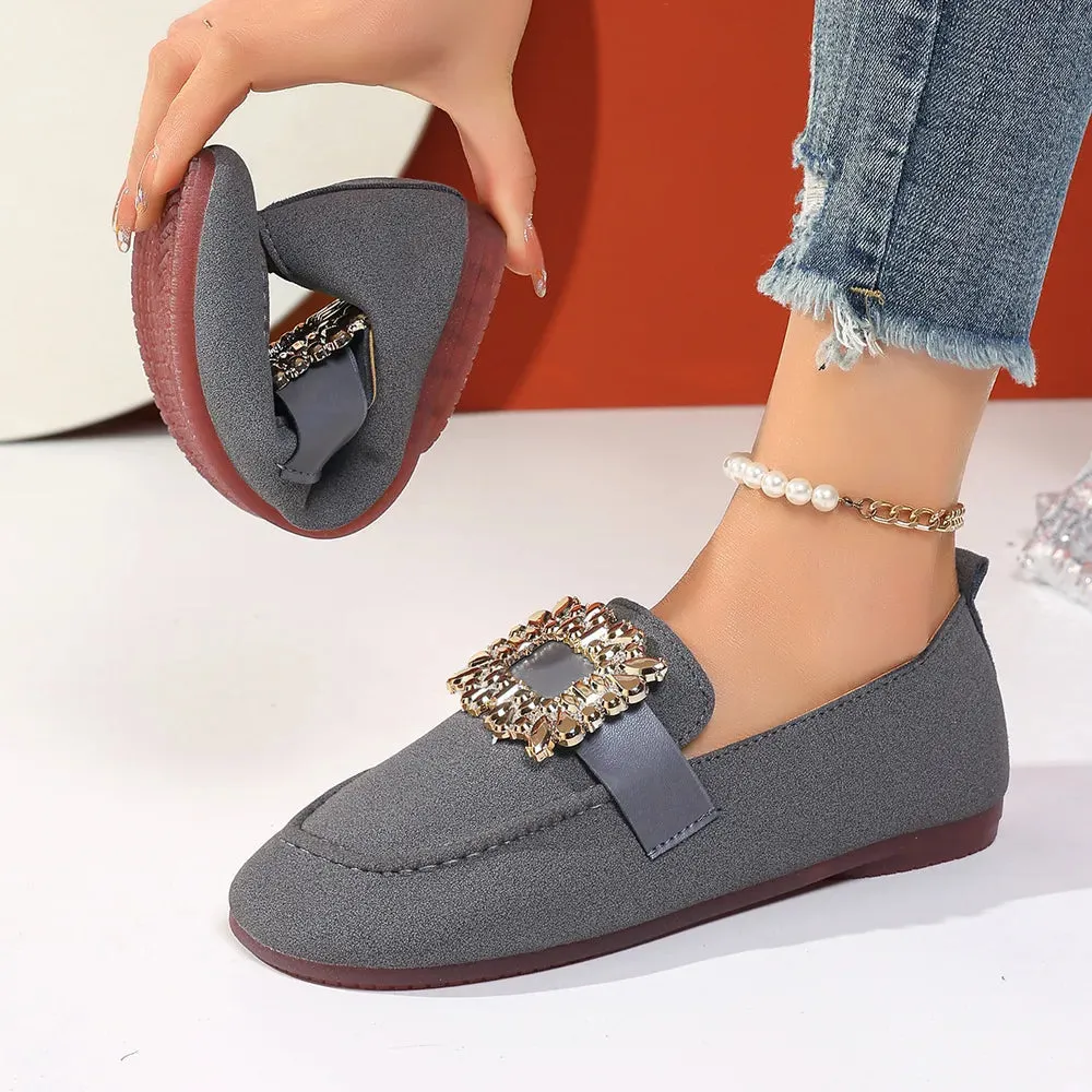 Round Toe Flats Loafers
