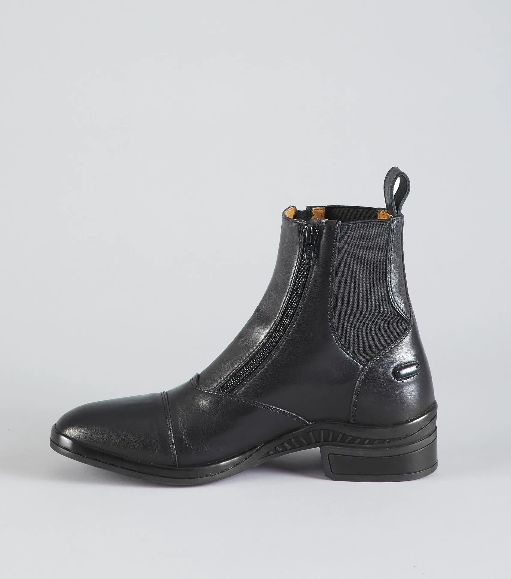 SALE Aspley Ladies Leather Paddock Boot Black