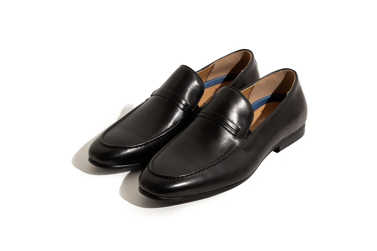 Santiago Black Loafers