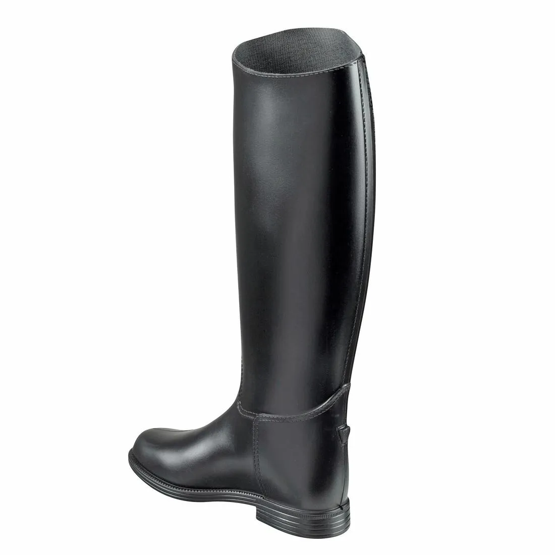 Schooling Adult Horse Riding Long Boots - Black