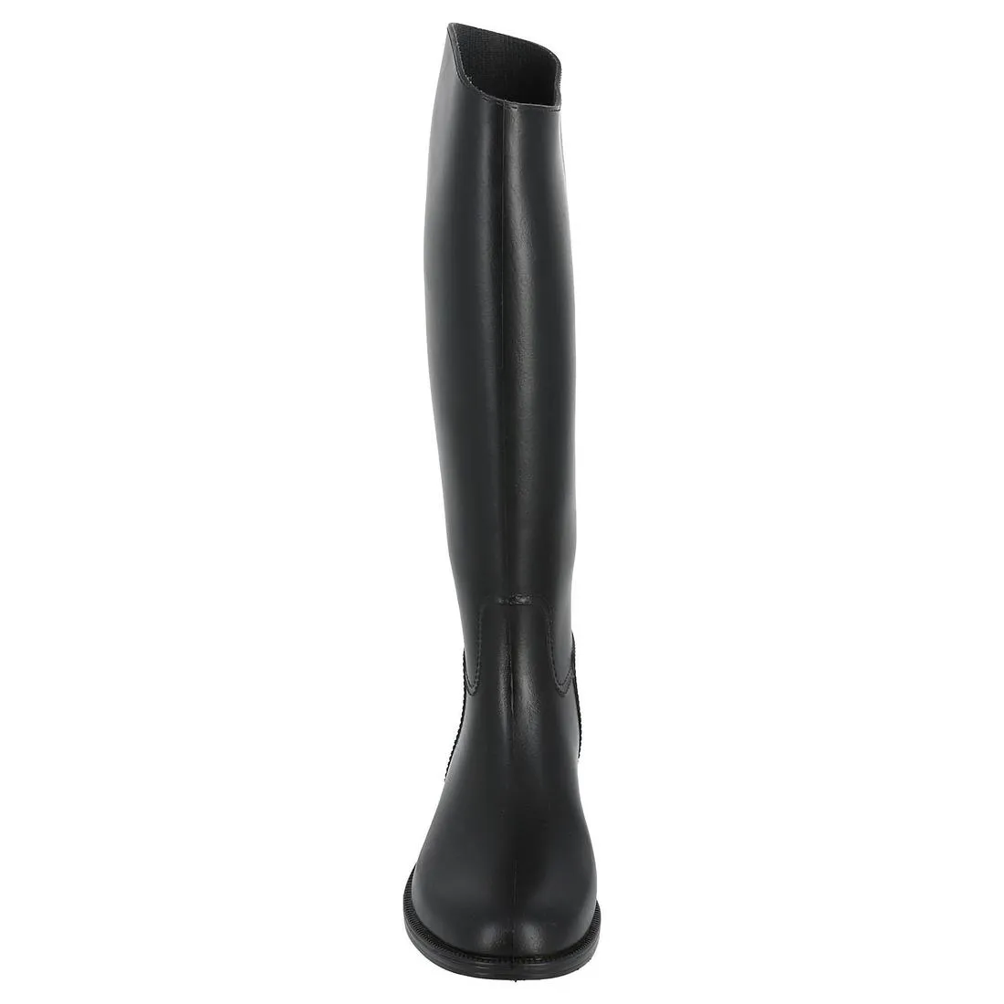 Schooling Adult Horse Riding Long Boots - Black