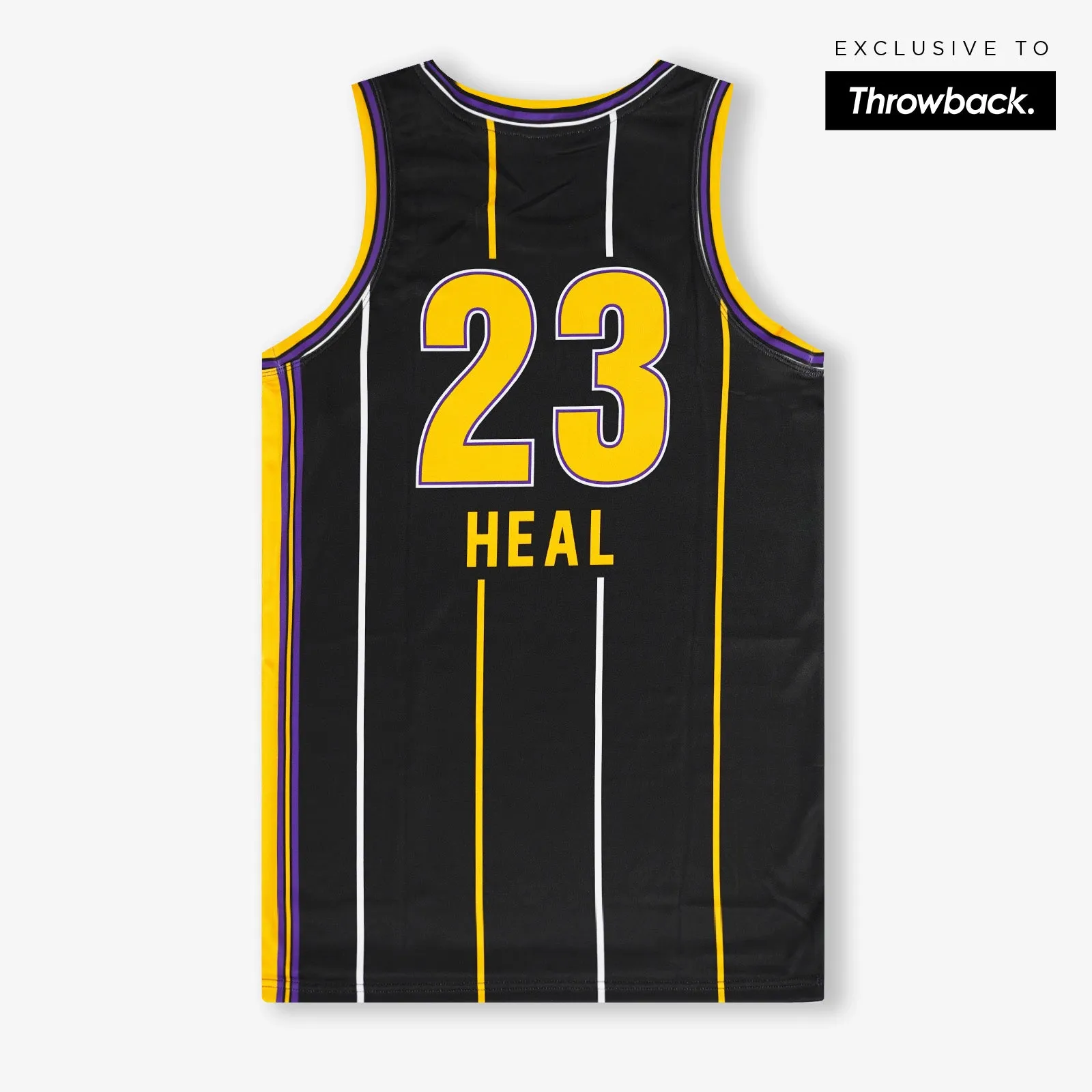 Shane Heal Sydney Kings X Throwback 1996 Heritage Jersey - Black