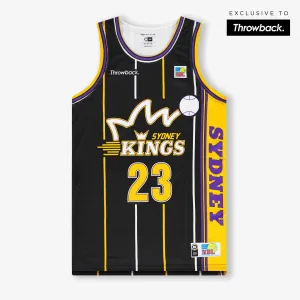 Shane Heal Sydney Kings X Throwback 1996 Heritage Jersey - Black