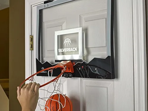Silverback LED Mini Basketball Hoop Set, 23"