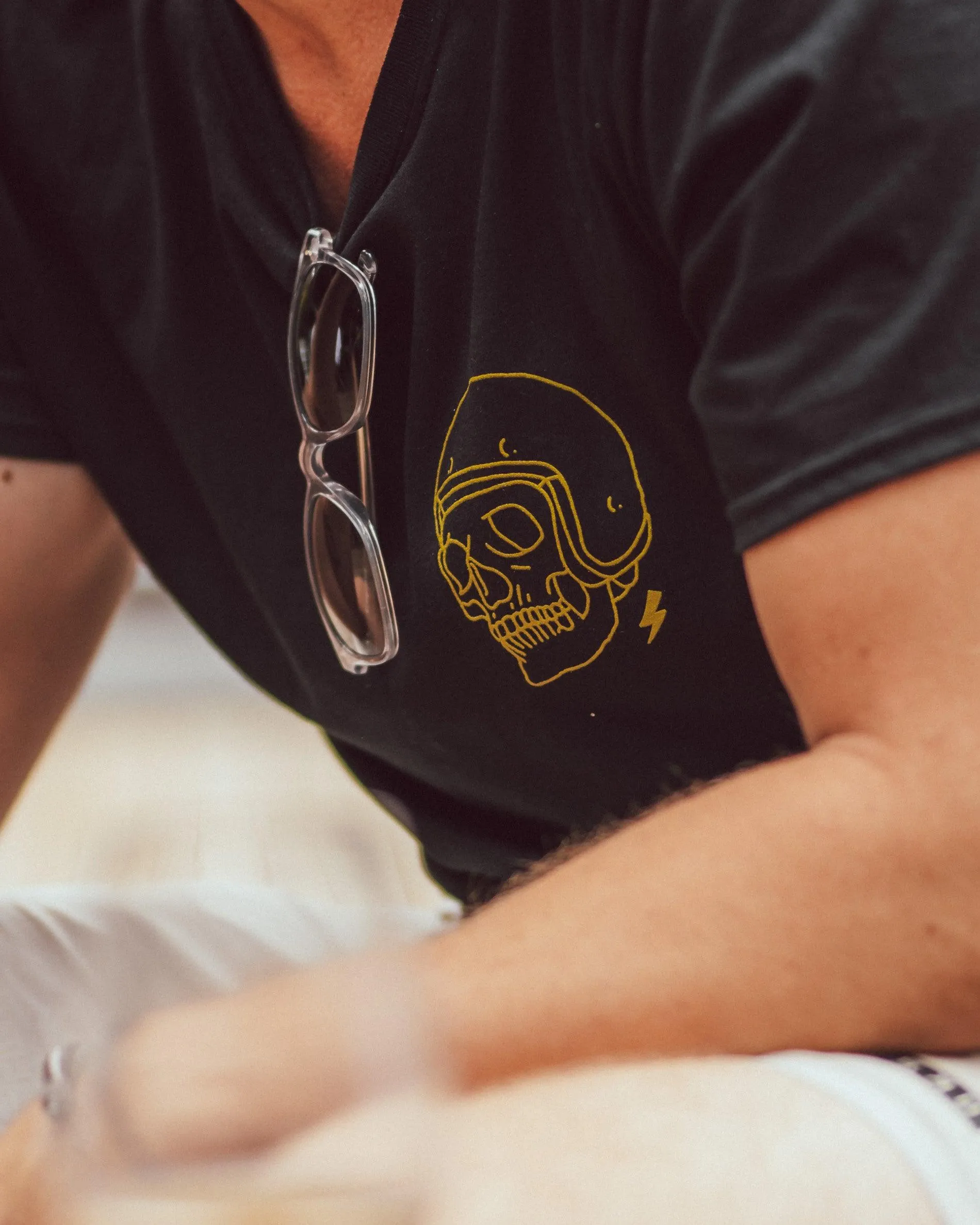 Skull Helmet Tee