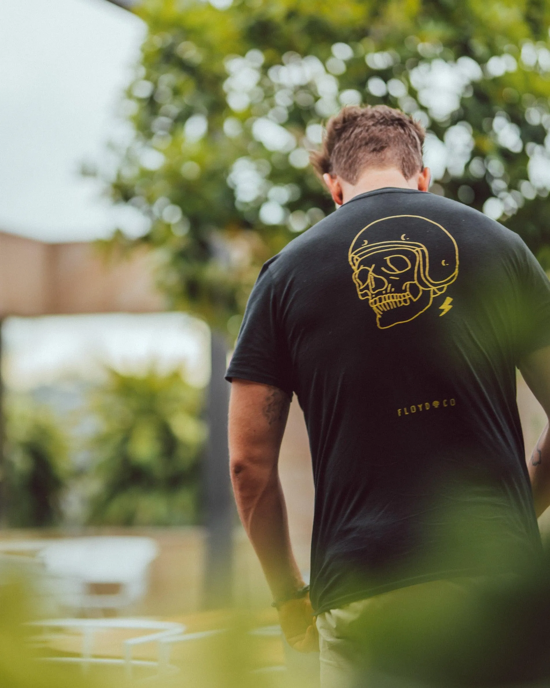 Skull Helmet Tee