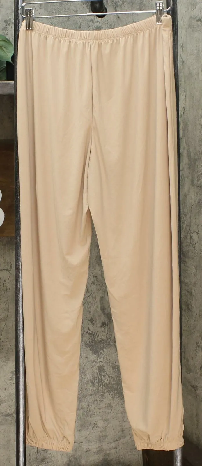 Slinky Brand Women's Solid Knit Harem Pants