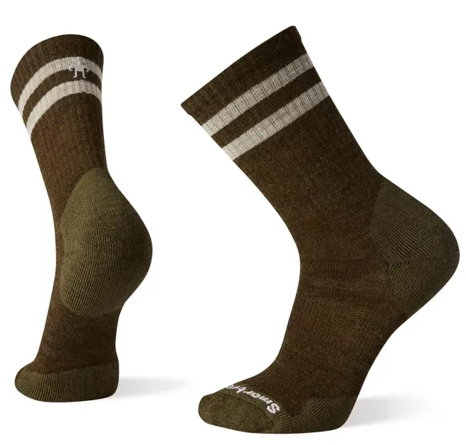 SmartWool Athletic Light Elite Stripe Crew Socks