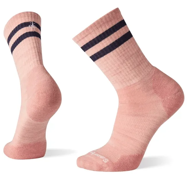 SmartWool Athletic Light Elite Stripe Crew Socks