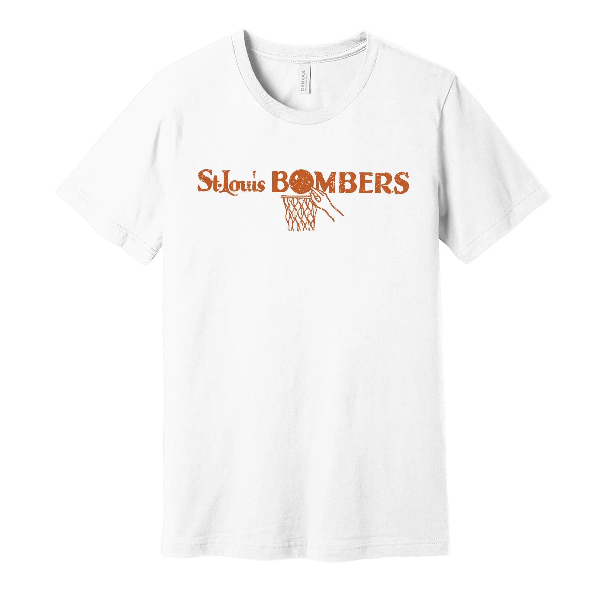 St. Louis Bombers Distressed Logo Shirt - Defunct Sports Team - Celebrate Missouri Heritage and History - Hyper Than Hype