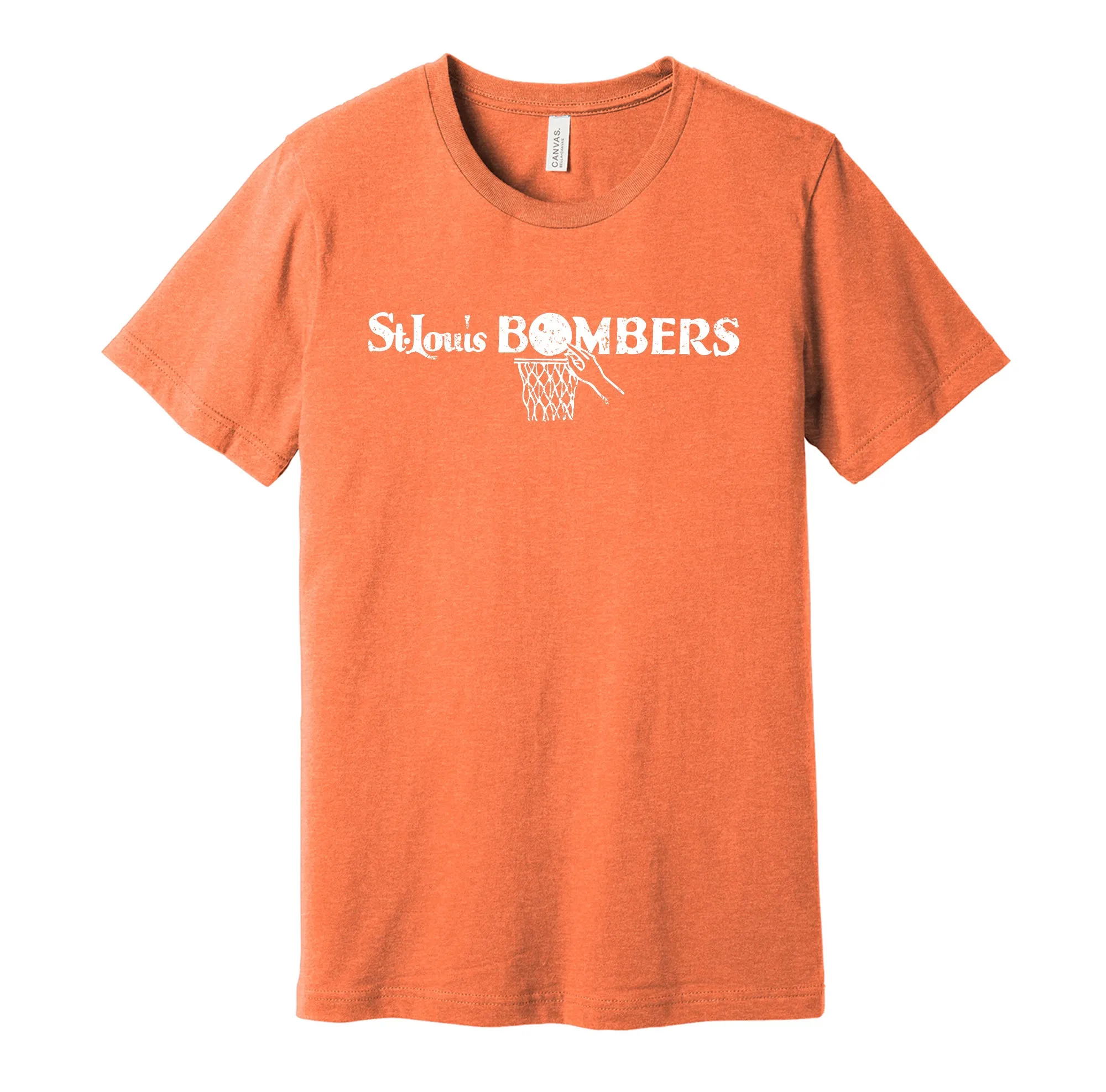 St. Louis Bombers Distressed Logo Shirt - Defunct Sports Team - Celebrate Missouri Heritage and History - Hyper Than Hype