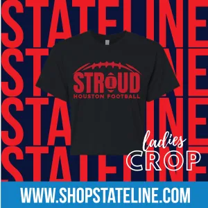 STROUD RED- NAVY Ladies Crop