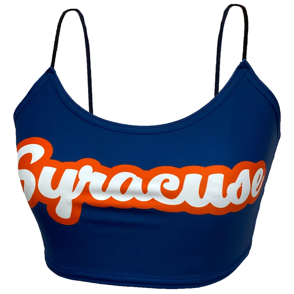 Syracuse Navy Spaghetti Tank