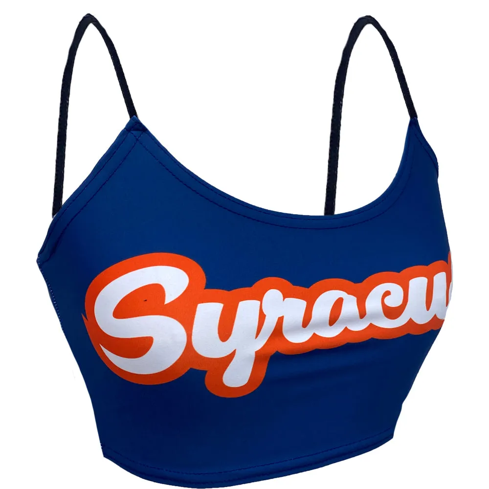 Syracuse Navy Spaghetti Tank
