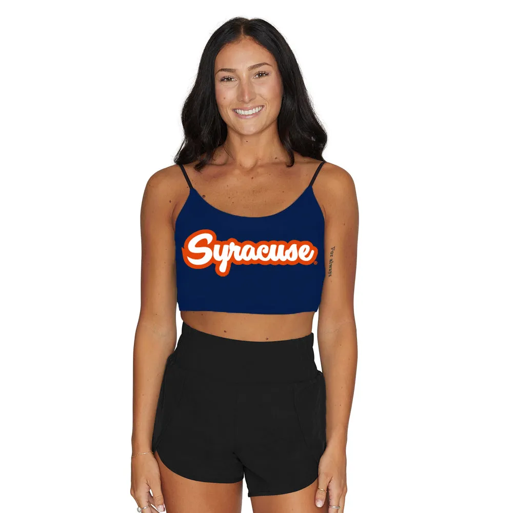 Syracuse Navy Spaghetti Tank