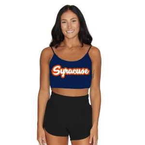 Syracuse Navy Spaghetti Tank
