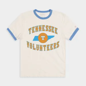 Tennessee Volunteers Basketball Ringer Tee