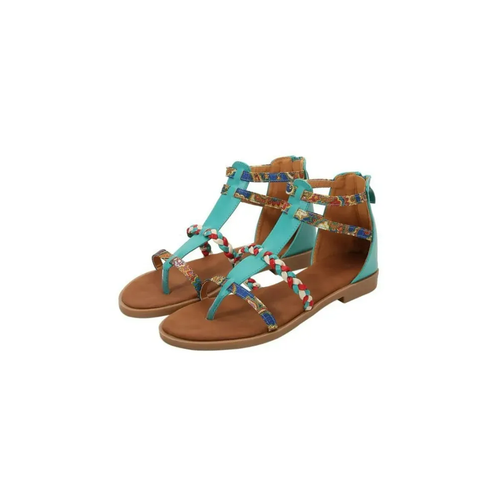 Toe Post Flats Sandals